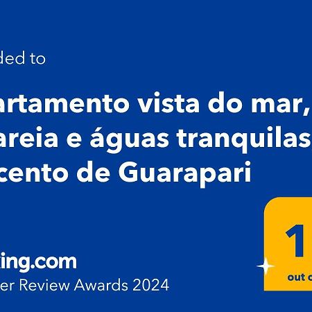 Apartamento Vista Do Mar, Pe Na Areia E Aguas Tranquilas, No Cento De Guarapari Exteriör bild